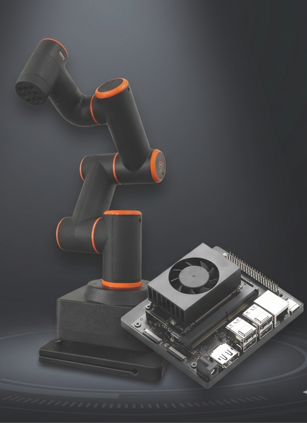 Nexpuran X7 robot arm with Jetson edge AI module